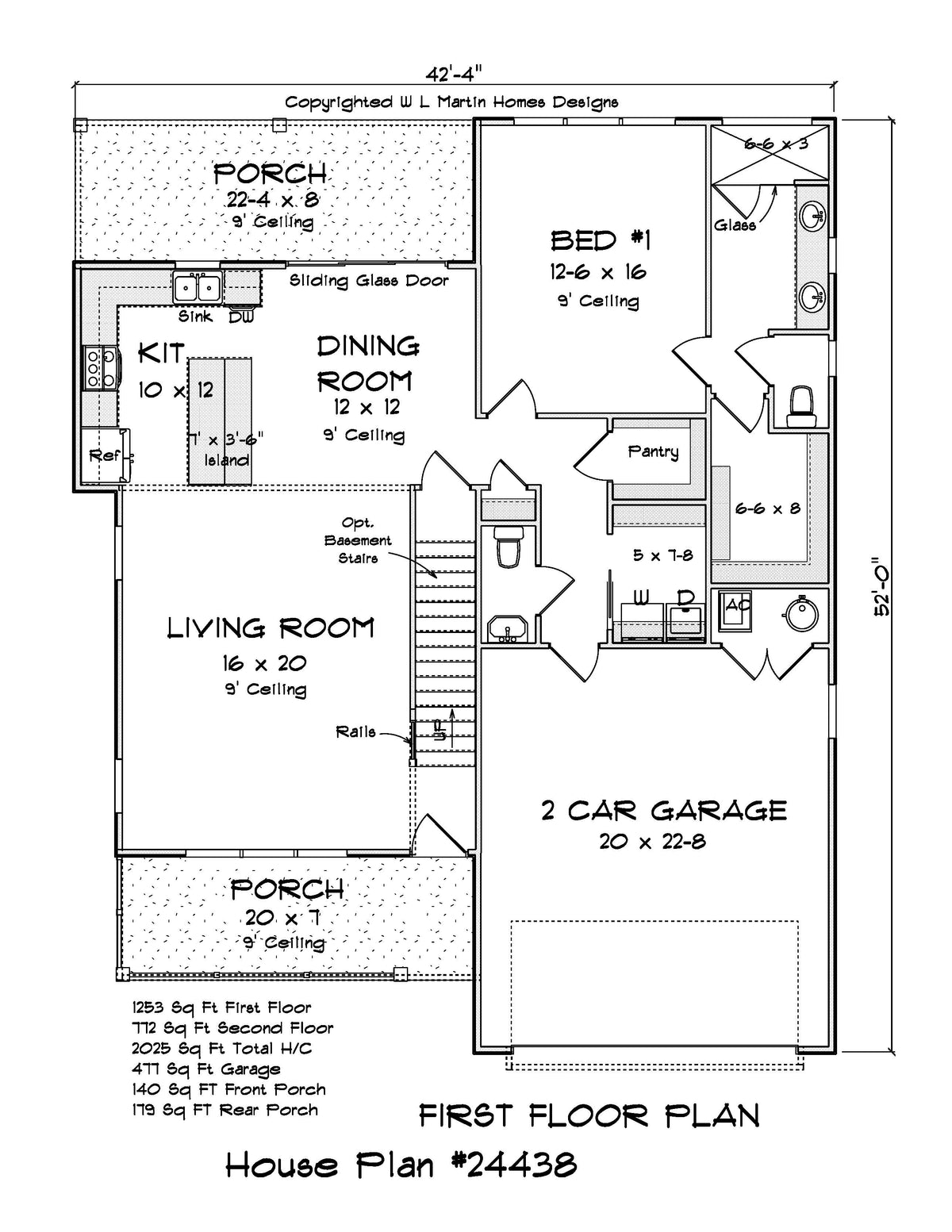 Aspen Retreat House First Floor Plan