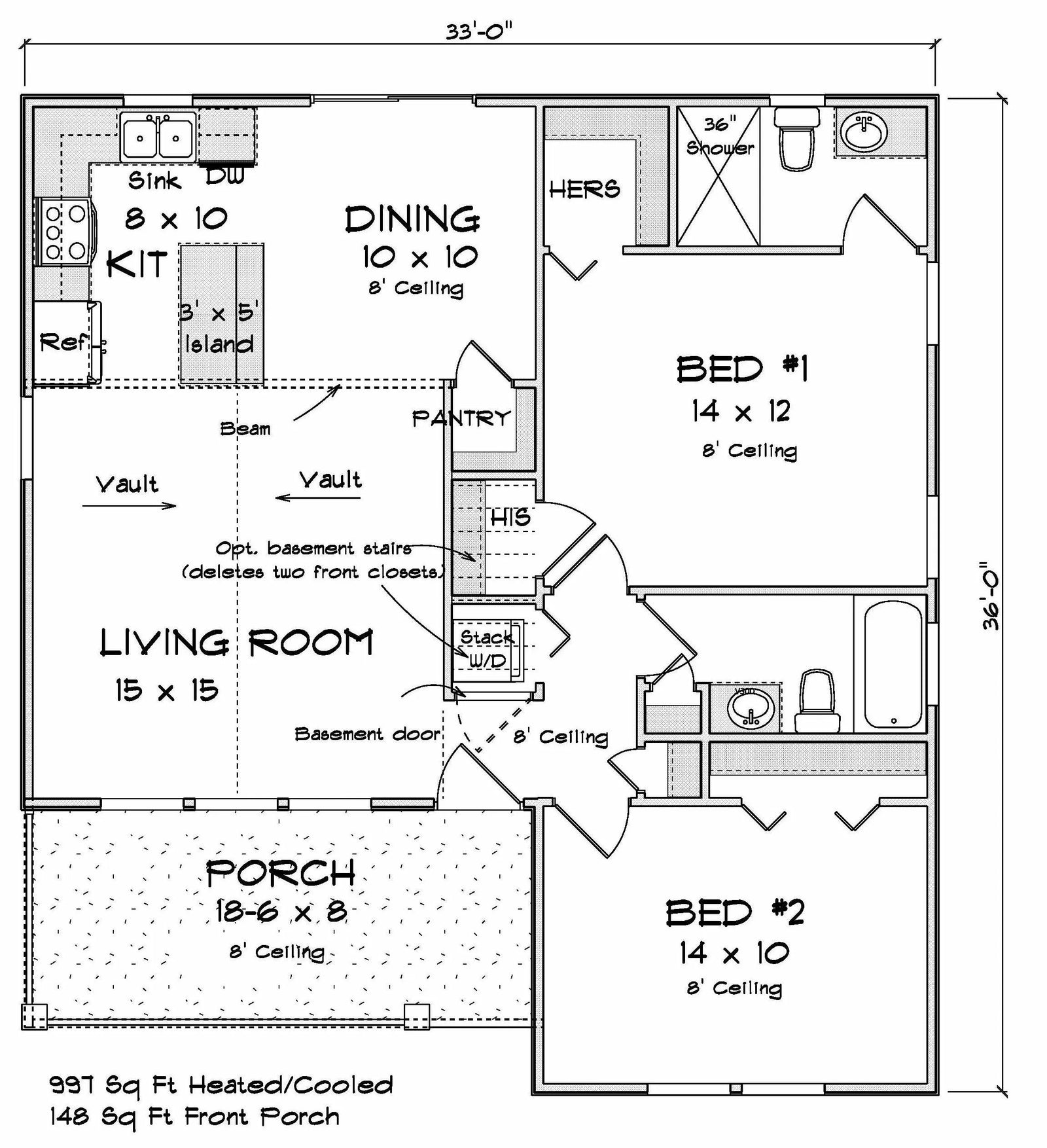 Capri House Plan - Archival Designs House Plans