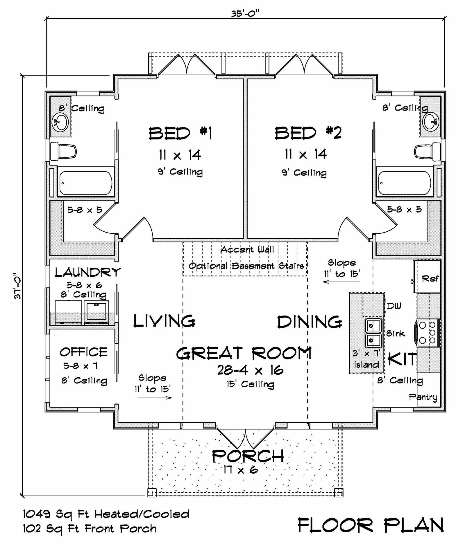 Briarwood House Plan - Archival Designs House Plans