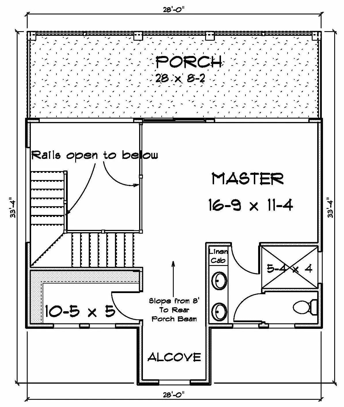 Sondelle House Plan - Archival Designs House Plans, floor plan