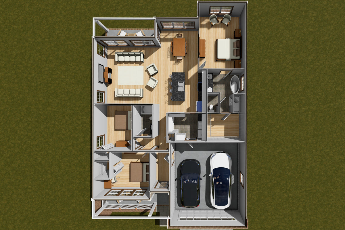 Kensington House Plan