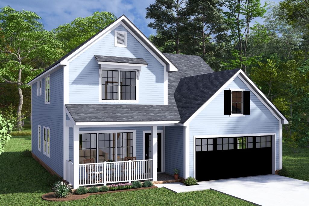 Cottage-Style 4-Bedroom Home with Dual Master Suites