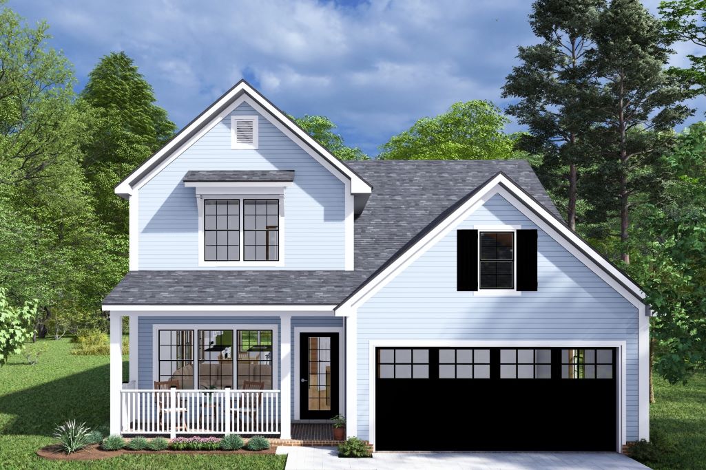 Cottage-Style 4-Bedroom Home with Dual Master Suites