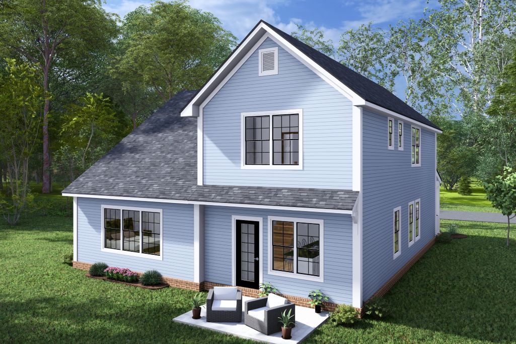 Cottage-Style 4-Bedroom Home with Dual Master Suites