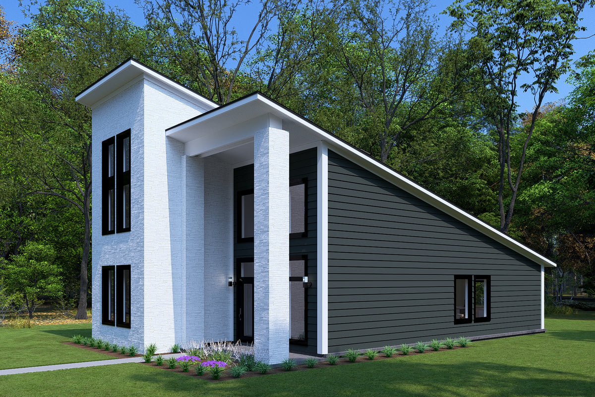 Contemporary 1,746 sq ft Home with 4 Bedrooms, 3 Baths, Porch