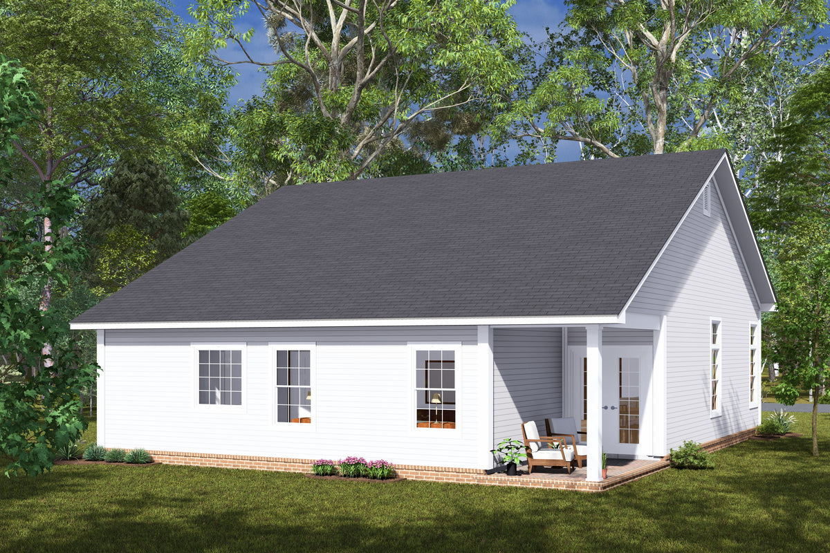 1,388 sq ft Home with 3 Bedrooms, 2 Baths, Front Porch