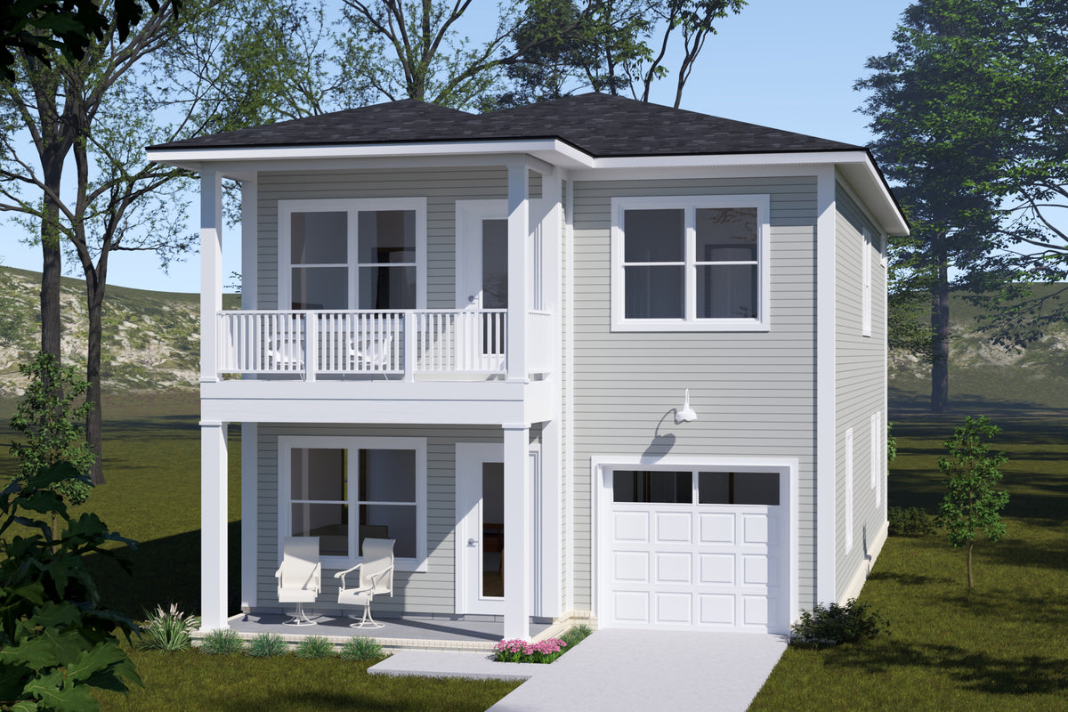 Stylish 1,958 Sq Ft Two-Story Home with Media Room