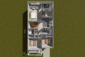 Stylish 1,958 Sq Ft Two-Story Home with Media Room