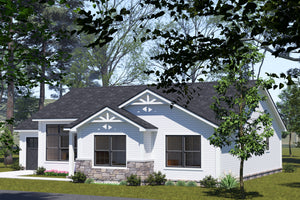 J7198-E House Plan Exterior-1