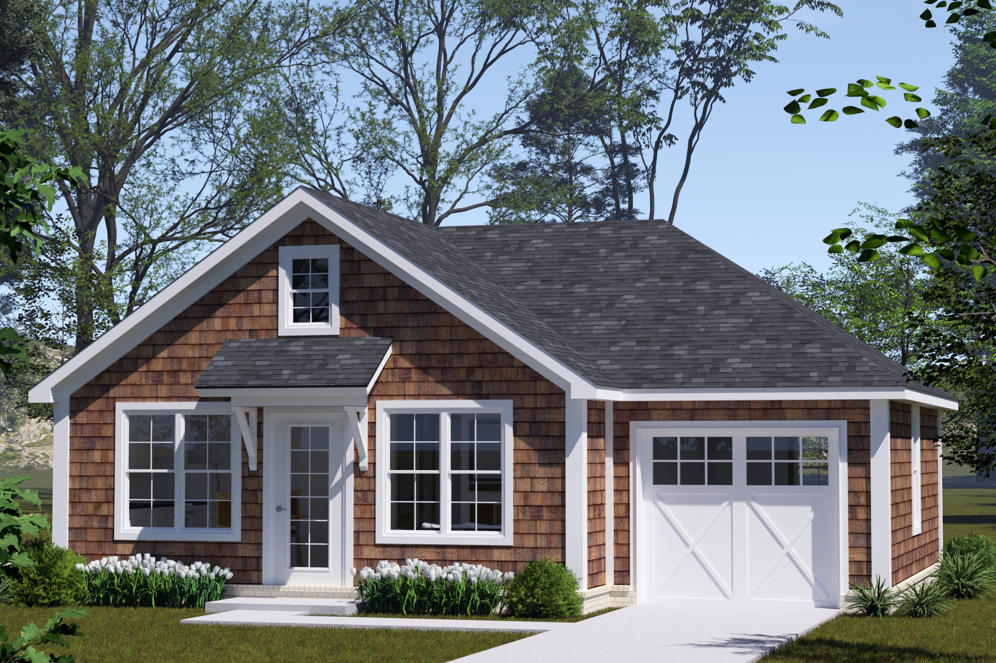 J7200-E House Plan Cottage Style