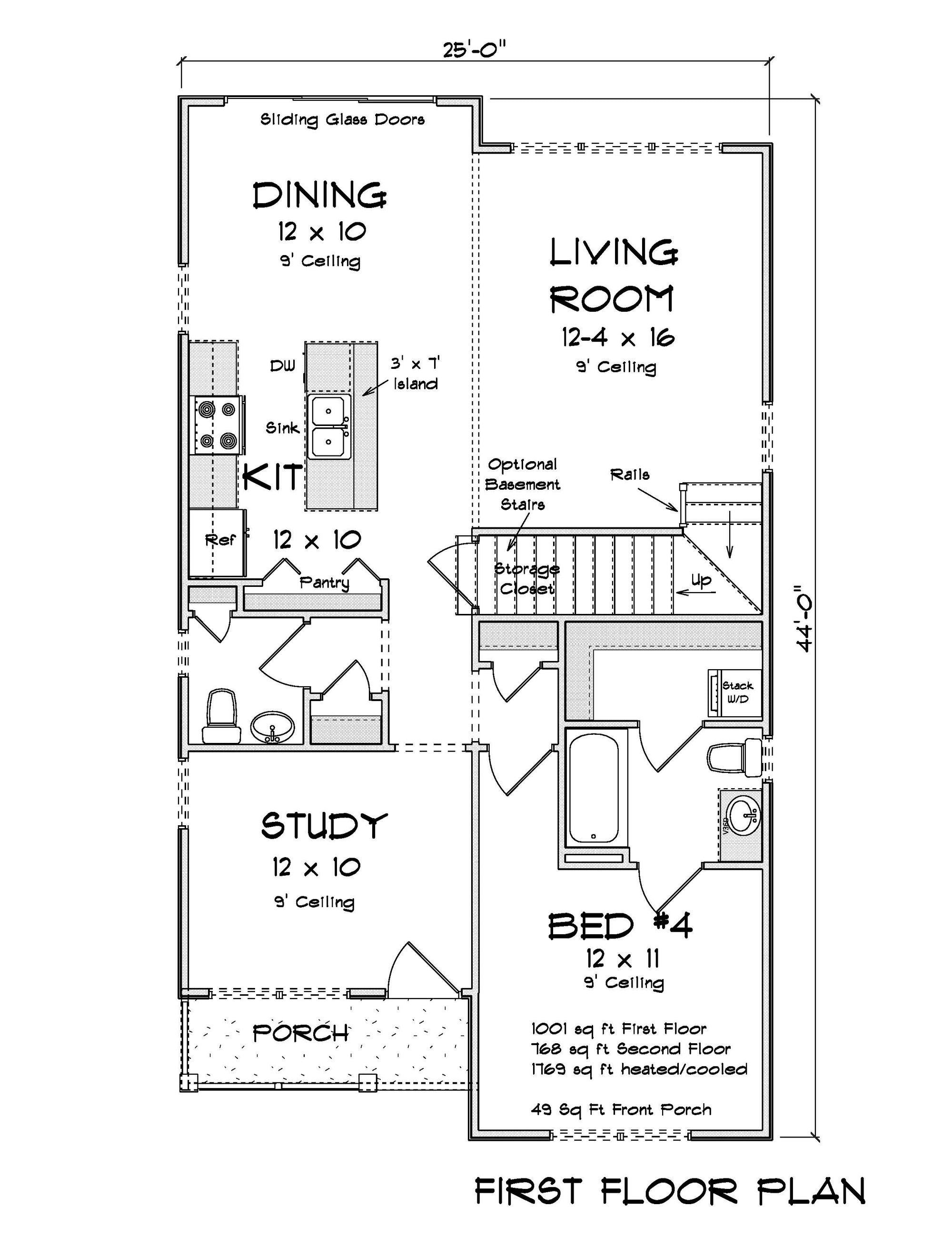 J7209-E House Plan Traditional