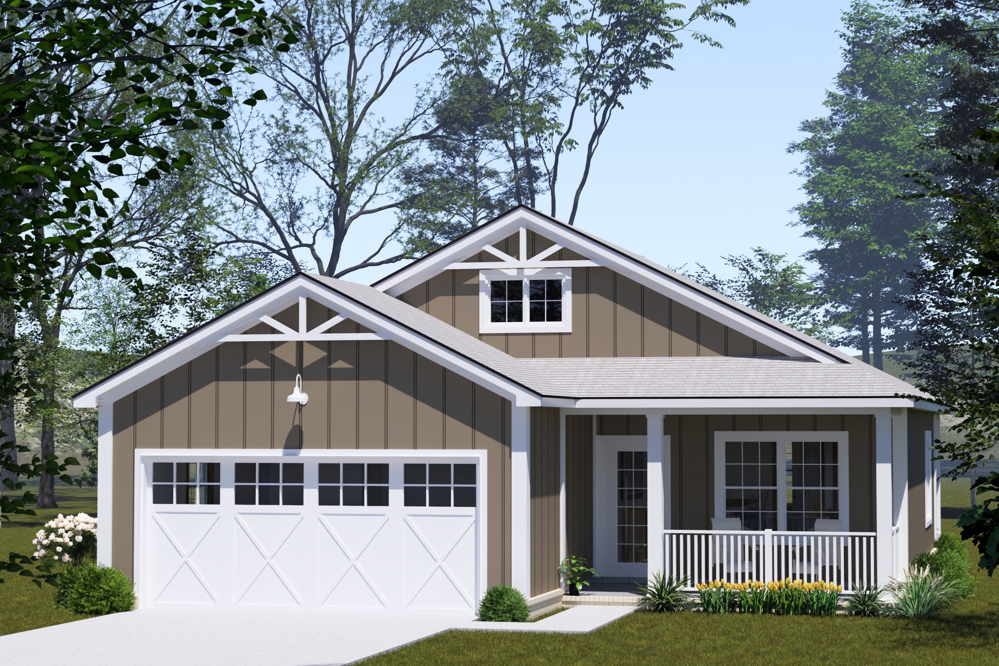 J7214-E House Plan Country
