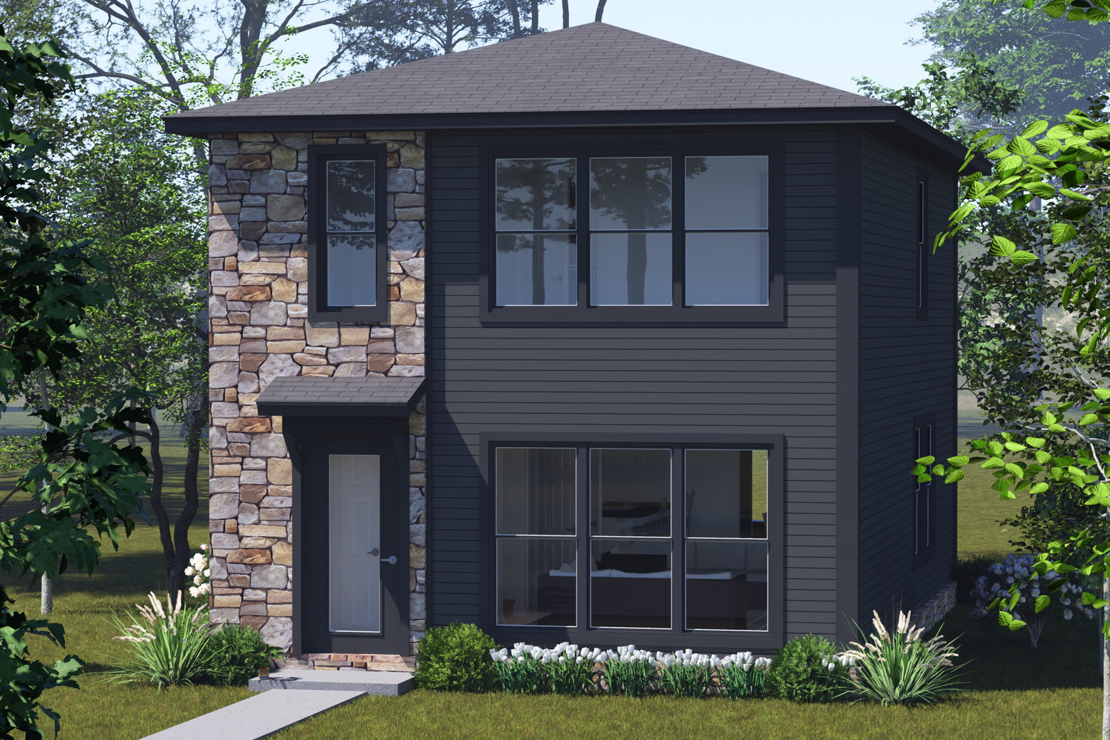 J7216-E House Plan Modern