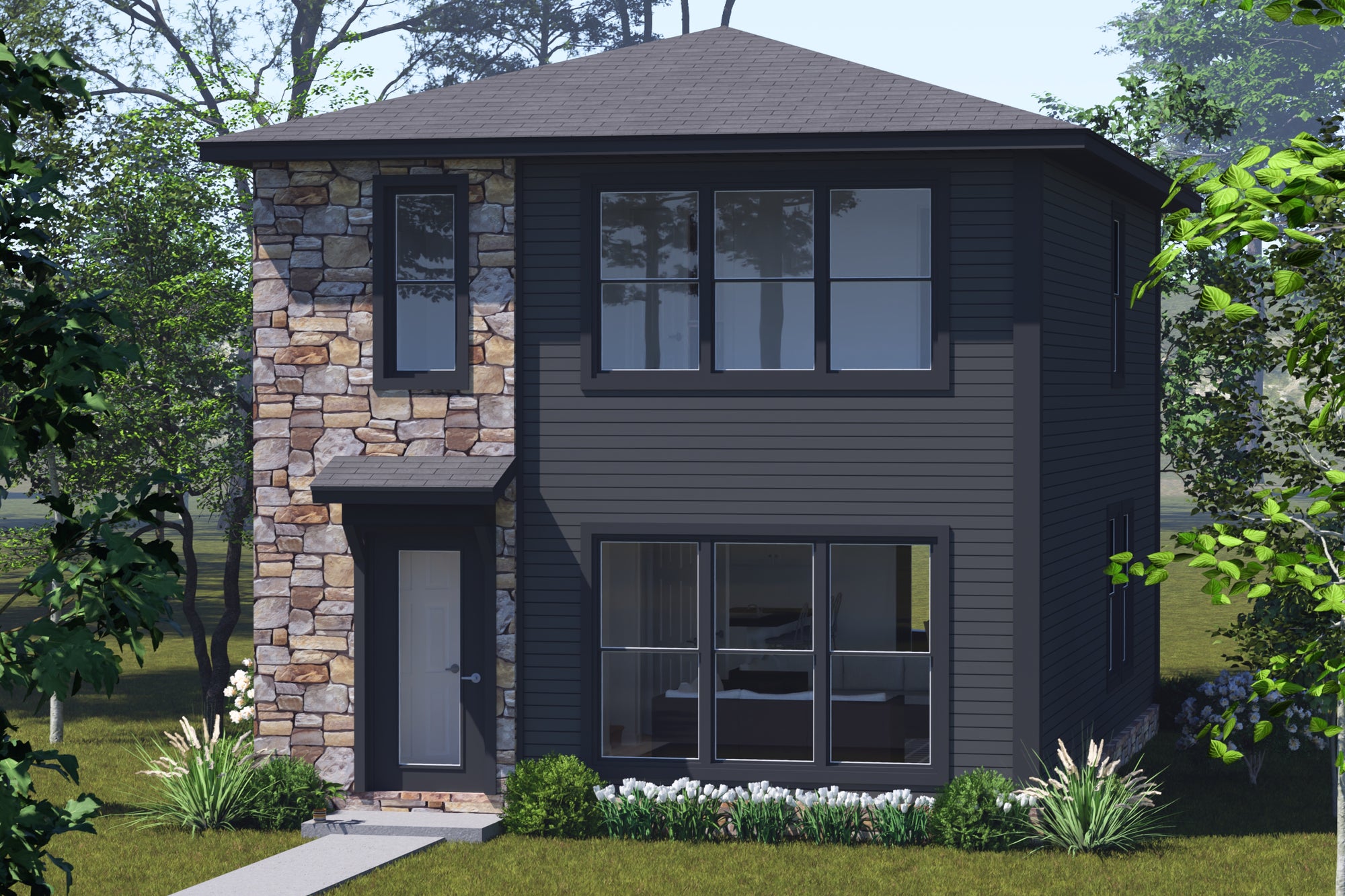 J7216-E House Plan Modern