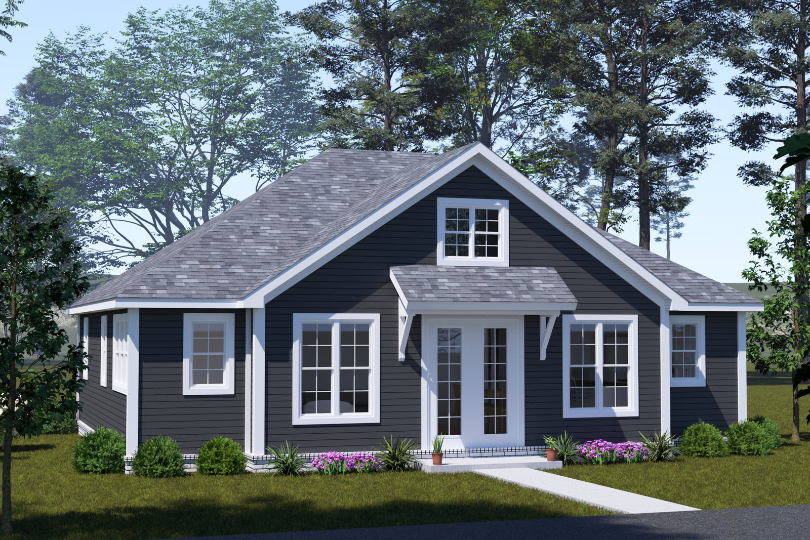 J7217-E House Plan Cottage