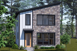 J7224-E House Plan Modern Contemporary