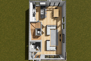 J7224-E House 3D First Floor