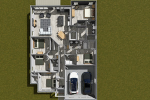 J7231-E House 3D First Floor