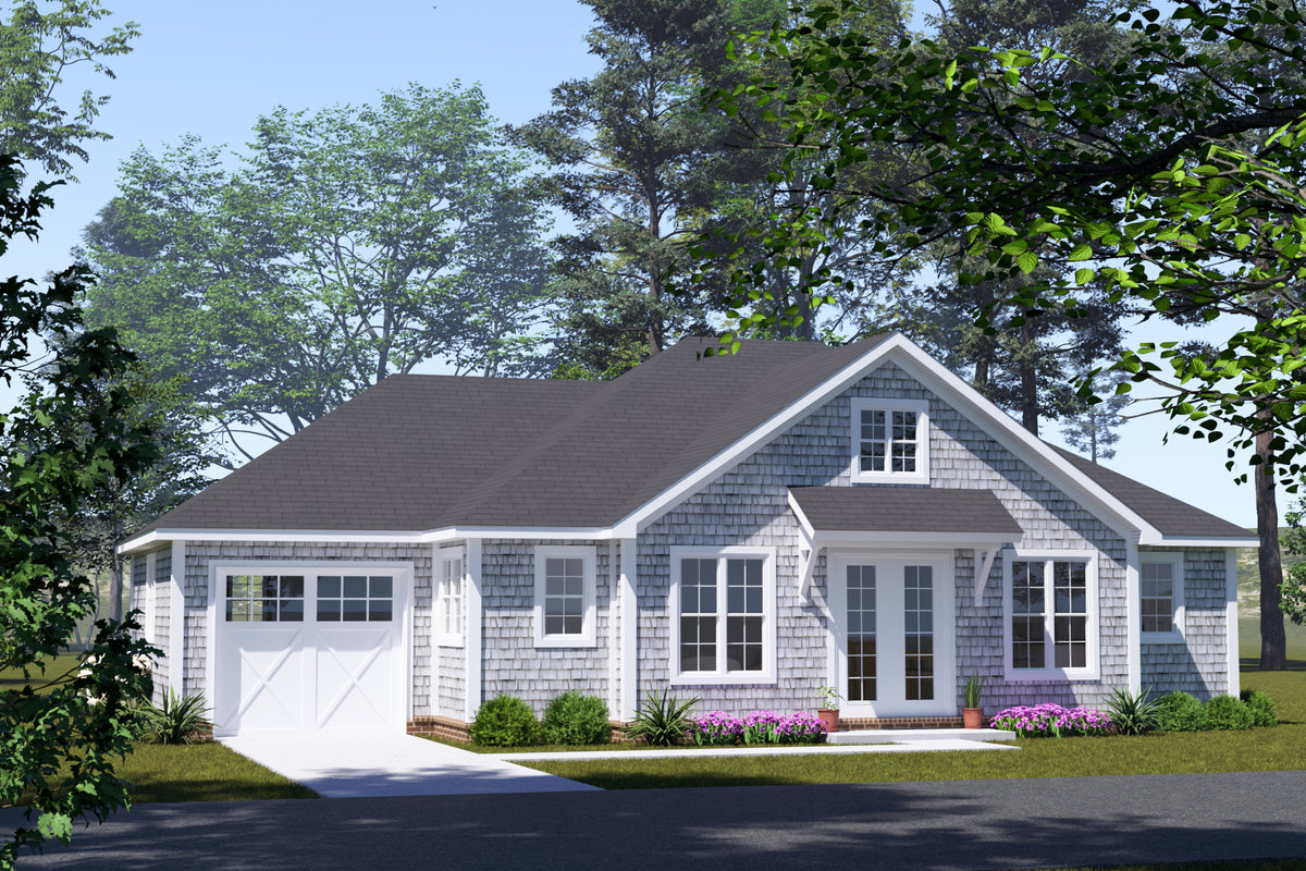 J7248-E Lakeview House Plan Cottage