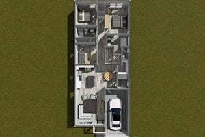 J7254-E Overlook House 3D First Floor