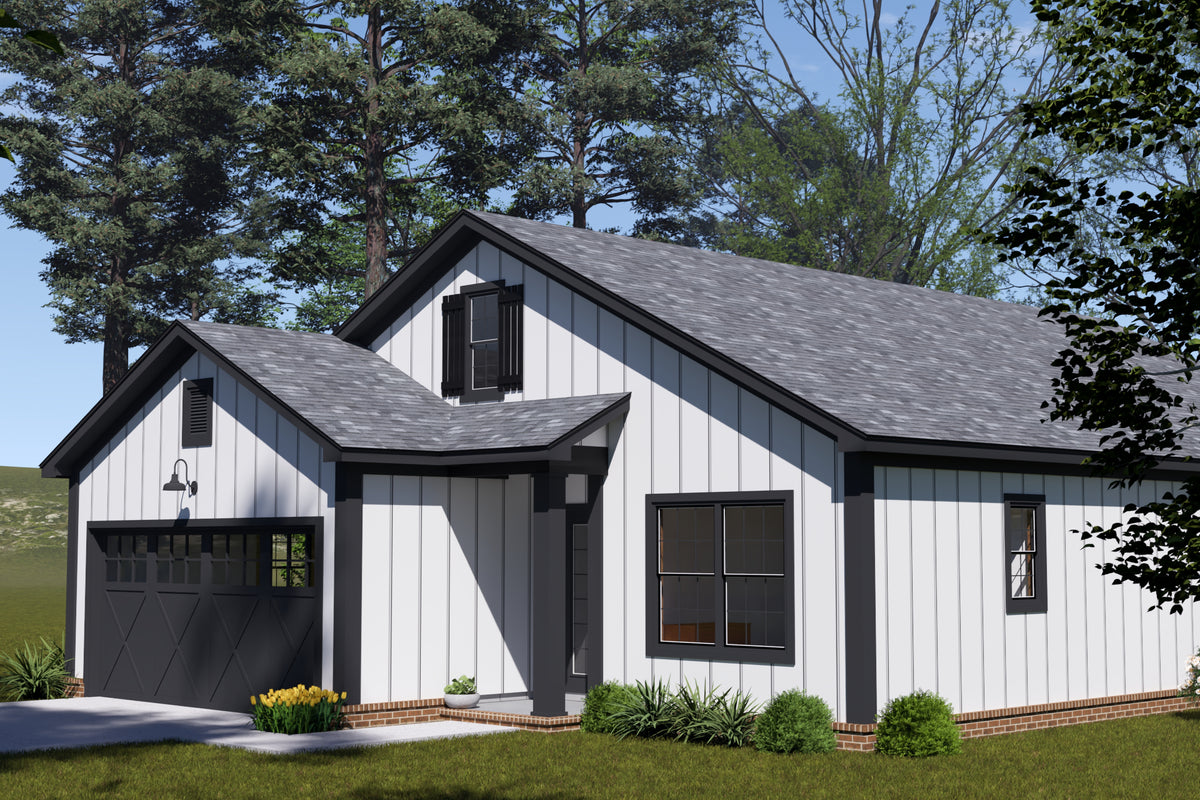 J7261-E Highland Park House Exterior-1