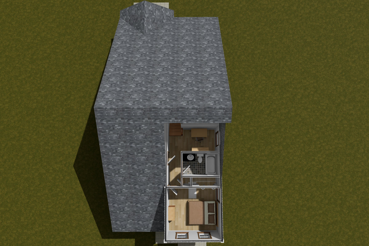 J7262-E Stonecrest House 3D Second Floor