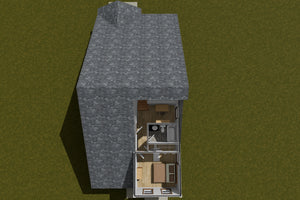 J7262-E Stonecrest House 3D Second Floor