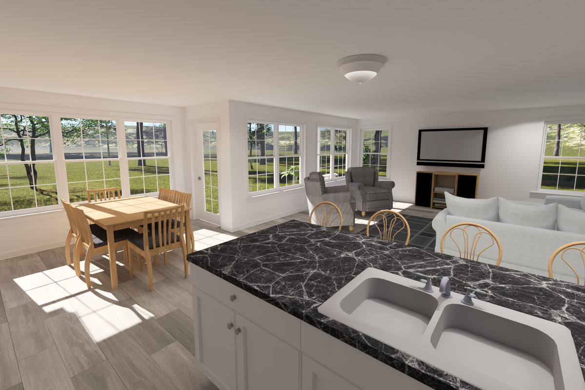 J7422-E 24602 House Kitchen