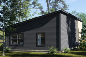 J7558-E Modern House, 4 Bedrooms, 3 Bathrooms | Plan 24615 Exterior-5