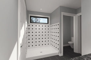 J7558-E Modern House Master Bathroom, 4 Bedrooms, 3 Bathrooms | Plan 24615 