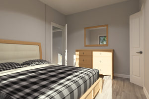 J7736-E Contemporary House Bedroom, 1 Bedroom, 1 Bathroom | Plan 24623