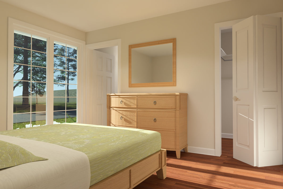 J7738-E Craftsman House Bedroom, 2 Bedrooms, 2 Bathrooms | Plan 24625