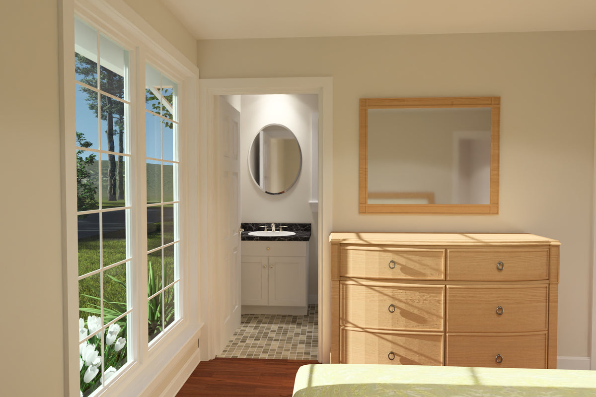 J7738-E Craftsman House Bedroom, 2 Bedrooms, 2 Bathrooms | Plan 24625