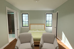 J7739-E Cottage House Master Bedroom, 3 Bedrooms, 3 Bathrooms | Plan 24626 