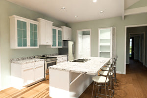 J7742-E Cottage House Kitchen, 4 Bedrooms, 2.5 Bathrooms | Plan 24629 
