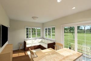 J7743-E Duplex House Great Room, 1 Bedroom, 1 Bathroom (each unit) | Plan 24630 