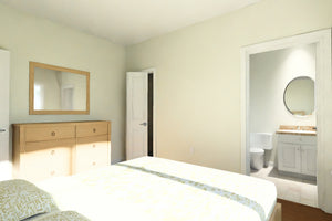 J7743-E Duplex House Bedroom, 1 Bedroom, 1 Bathroom (each unit) | Plan 24630 