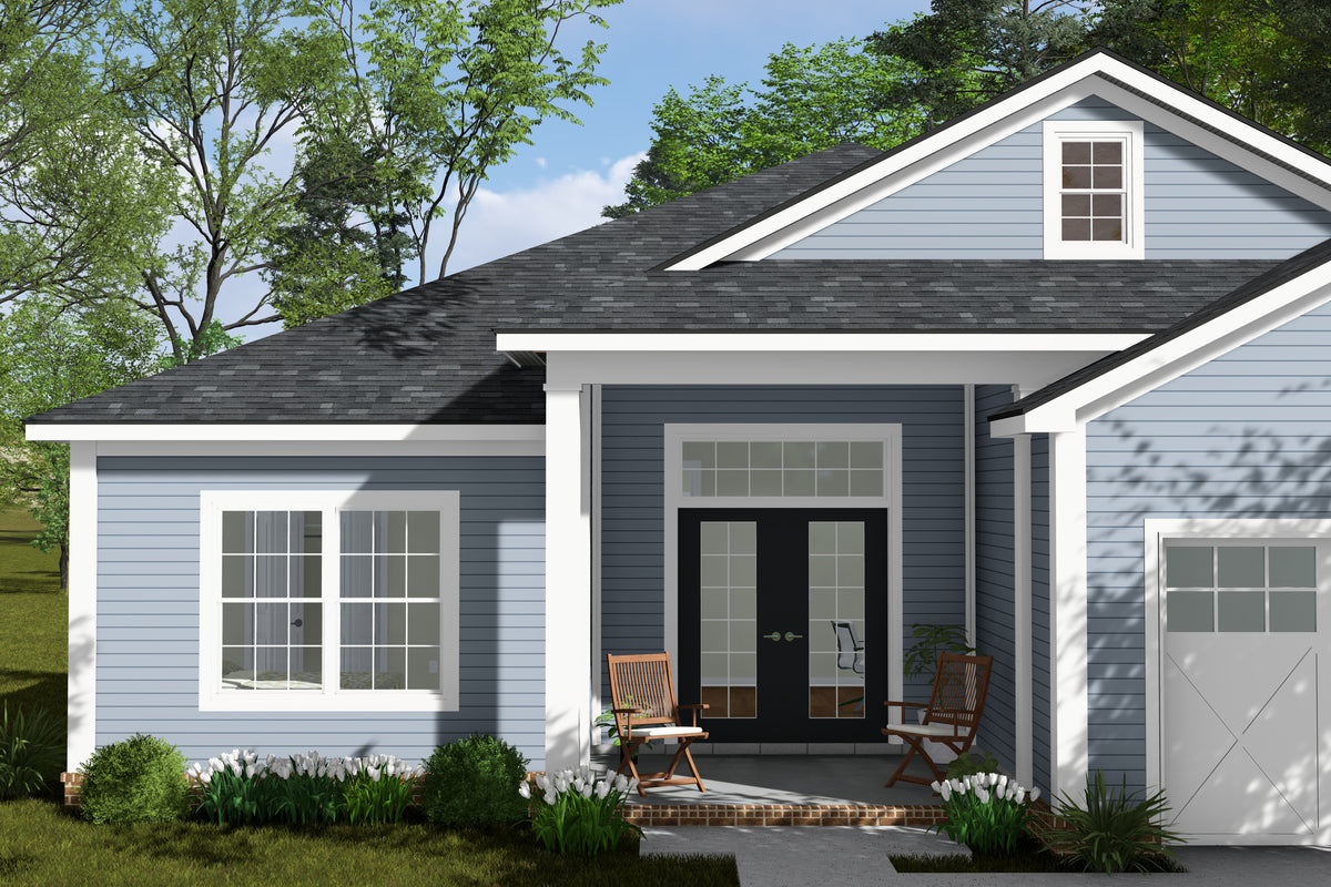 J7857-E Cottage House, 4 Bedrooms, 3 Bathrooms | Silvermist 24631 Exterior-2