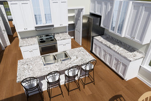 J7857-E Cottage House, 4 Bedrooms, 3 Bathrooms | Silvermist 24631 