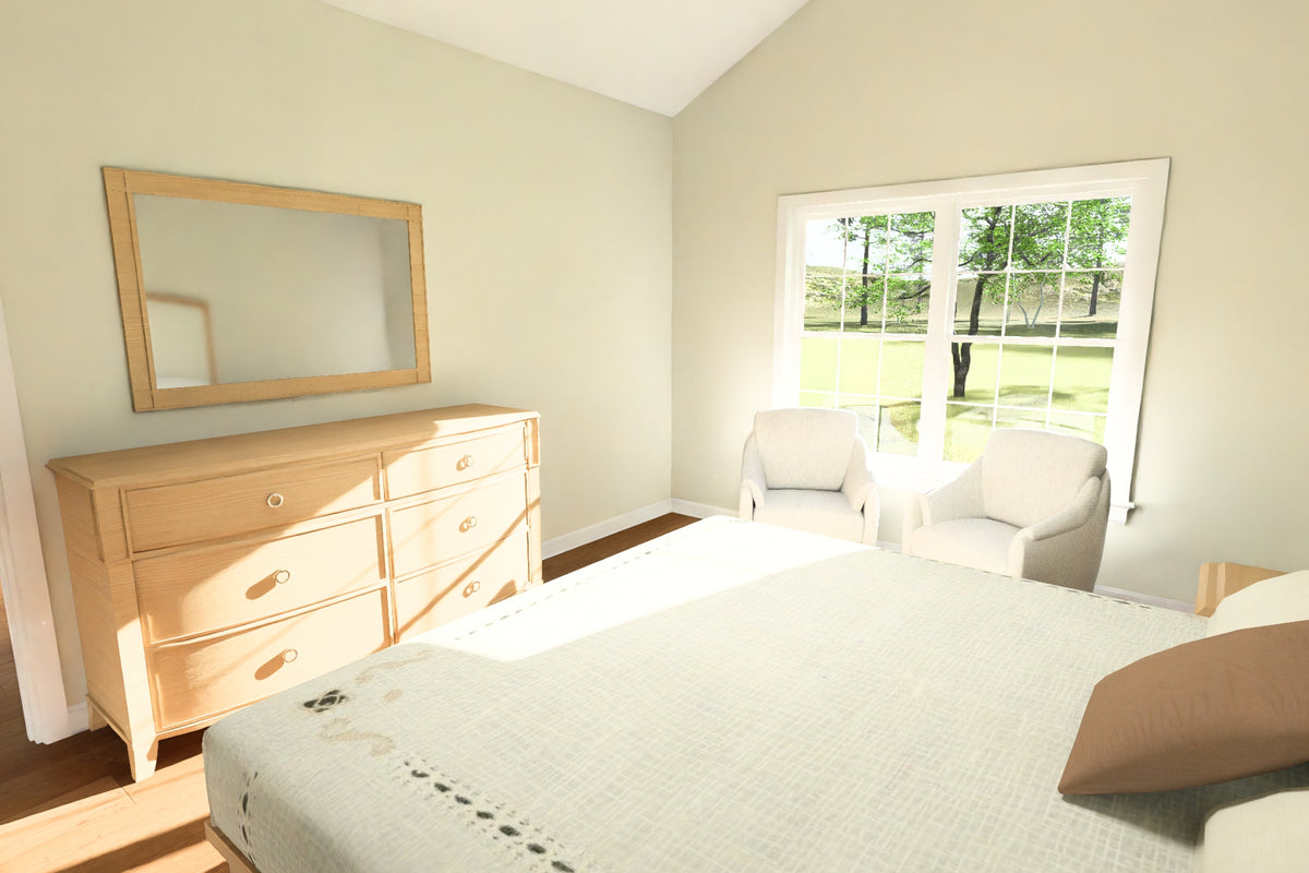 J7857-E Cottage House Master Bedroom, 4 Bedrooms, 3 Bathrooms | Silvermist 24631 