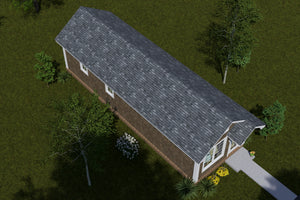 J7859-E Cottage House, 1 Bedroom, 1 Bathroom | Oakridge Falls Exterior-7