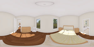 J7861-E Farmhouse House Bedroom Panorama, 4 Bedrooms, 2.5 Bathrooms | Willowbrook Haven 24635 