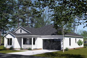 J7861-E Farmhouse House, 4 Bedrooms, 2.5 Bathrooms | Willowbrook Haven 24635 Exterior-3