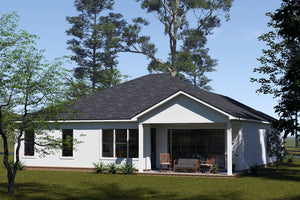 J7861-E Farmhouse House, 4 Bedrooms, 2.5 Bathrooms | Willowbrook Haven 24635 Exterior-5