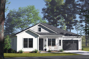 J7861-E Farmhouse House, 4 Bedrooms, 2.5 Bathrooms | Willowbrook Haven 24635 Exterior-6
