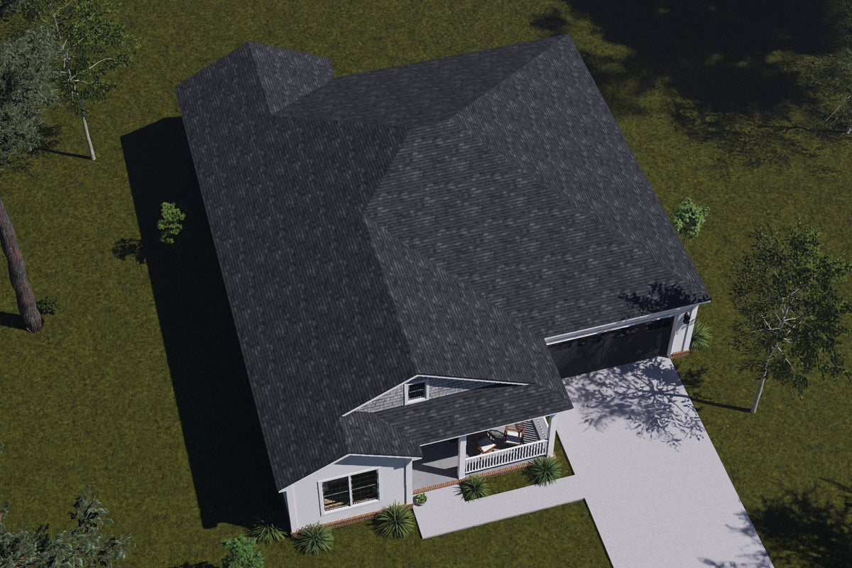 J7861-E Farmhouse House, 4 Bedrooms, 2.5 Bathrooms | Willowbrook Haven 24635 Exterior-7