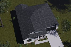J7861-E Farmhouse House, 4 Bedrooms, 2.5 Bathrooms | Willowbrook Haven 24635 Exterior-7