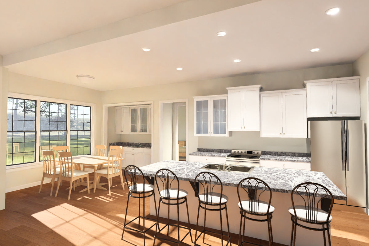 J7861-E Farmhouse House Eating Bar and Dining, 4 Bedrooms, 2.5 Bathrooms | Willowbrook Haven 24635 