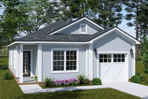 J7862-E Cottage House, 2 Bedrooms, 2 Bathrooms | Granite Hollow 24636 Exterior
