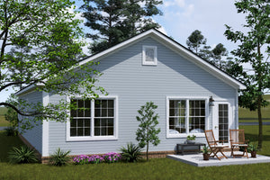J7862-E Cottage House, 2 Bedrooms, 2 Bathrooms | Granite Hollow 24636 Exterior-4